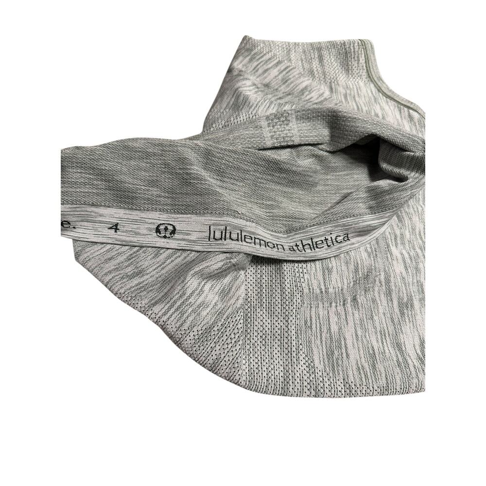 Lululemon Swiftly Tech Racerback Tank Top Heathered Green Size 4 - Picture 6 of 6